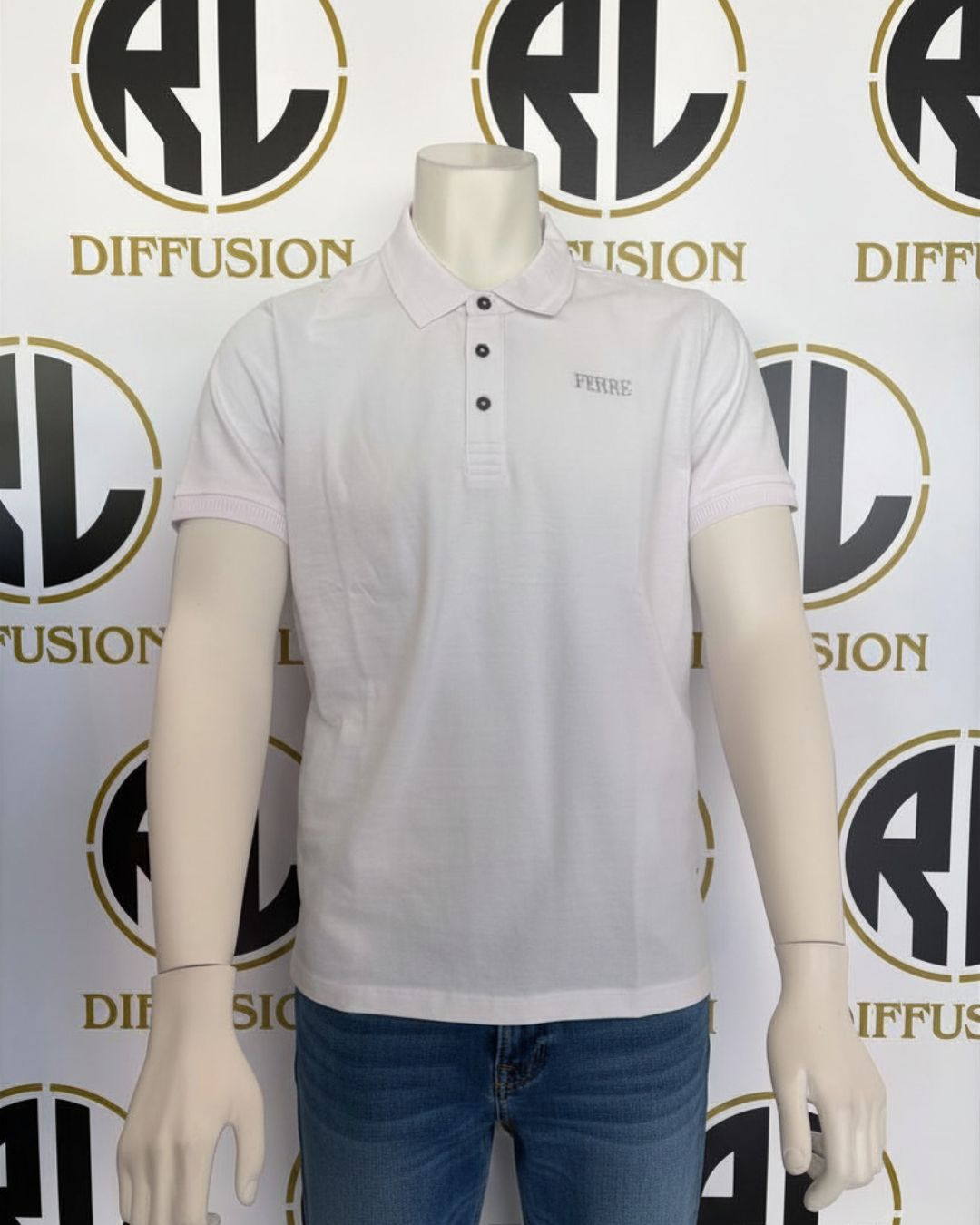 Polo uomo bianca | RL Diffusion