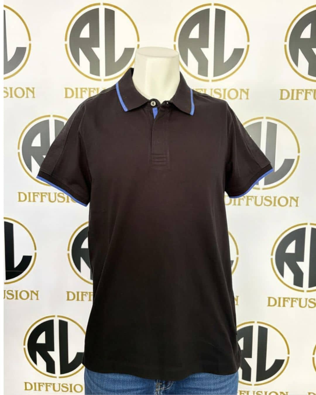 Polo uomo nera | RL Diffusion