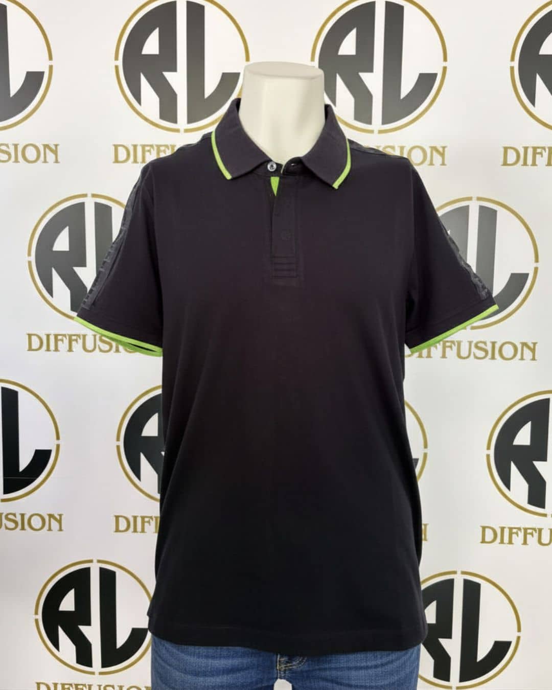 Polo uomo nera | RL Diffusion
